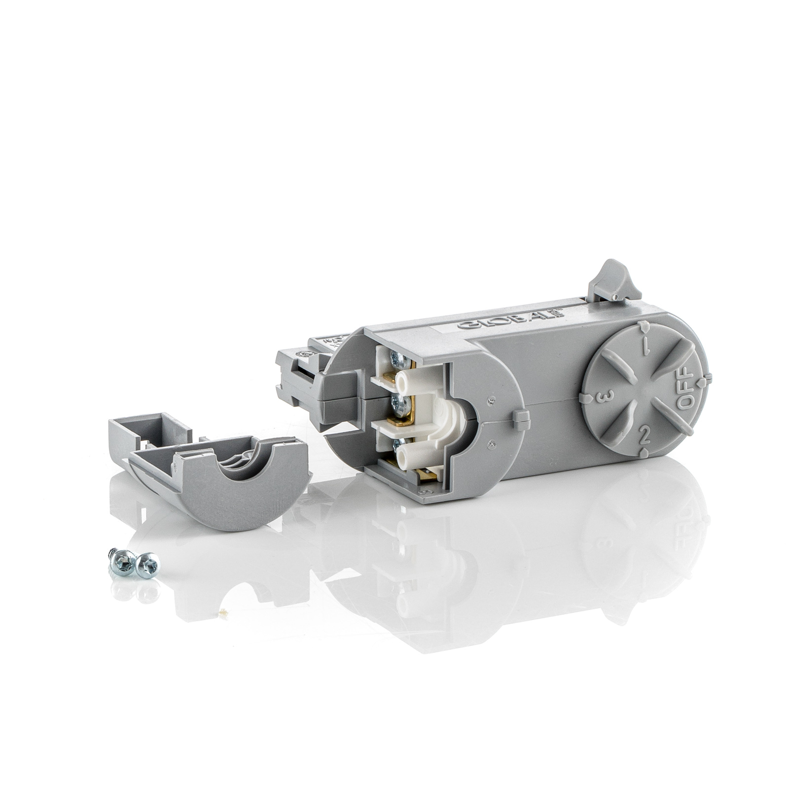Multiadaptateur triphasé Noa, charge 10 kg, gris