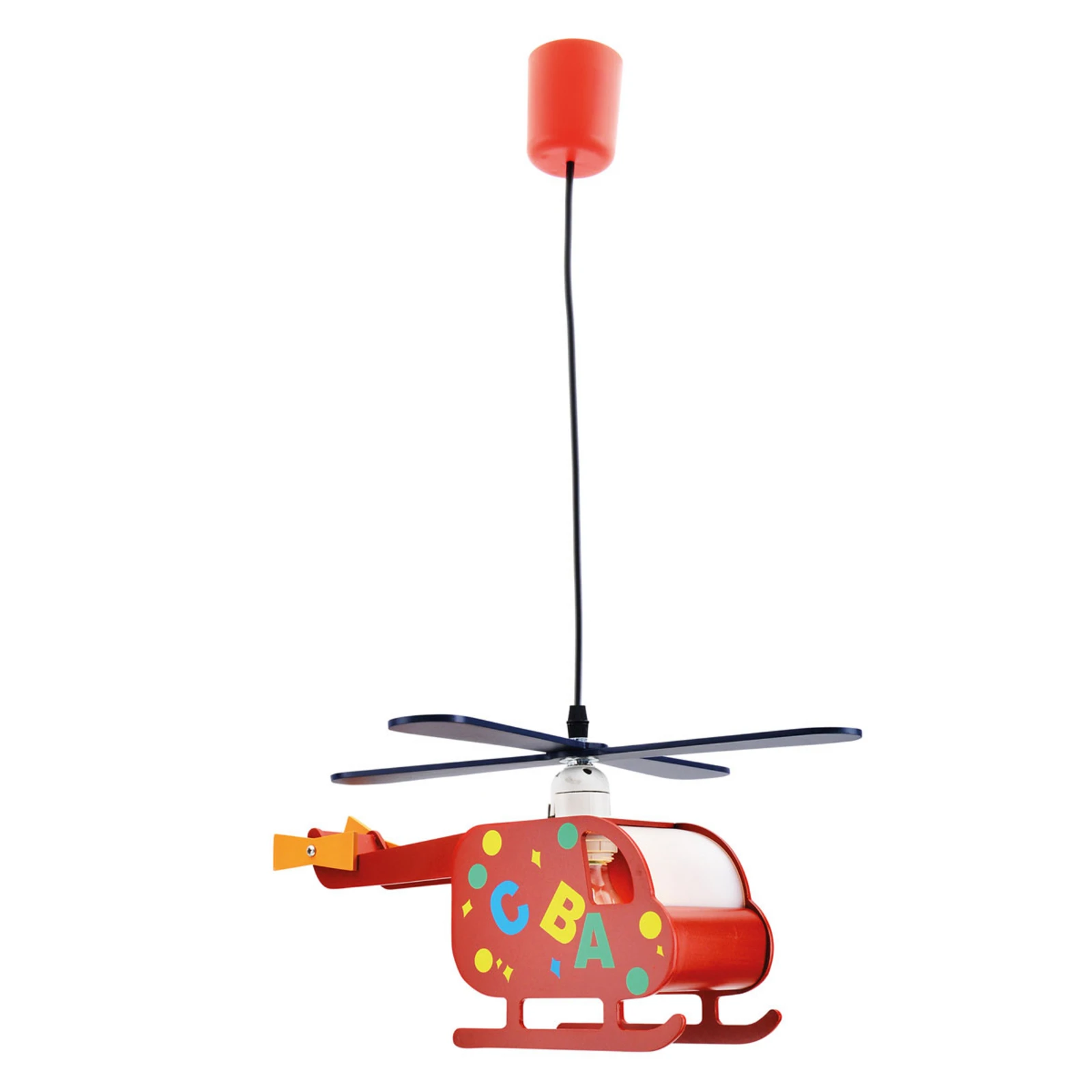 Hängeleuchte Hubert - der fliegende Helikopter