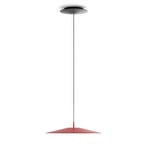 Luceplan Lampada a sospensione Koinè LED 927 Ø37cm rosso