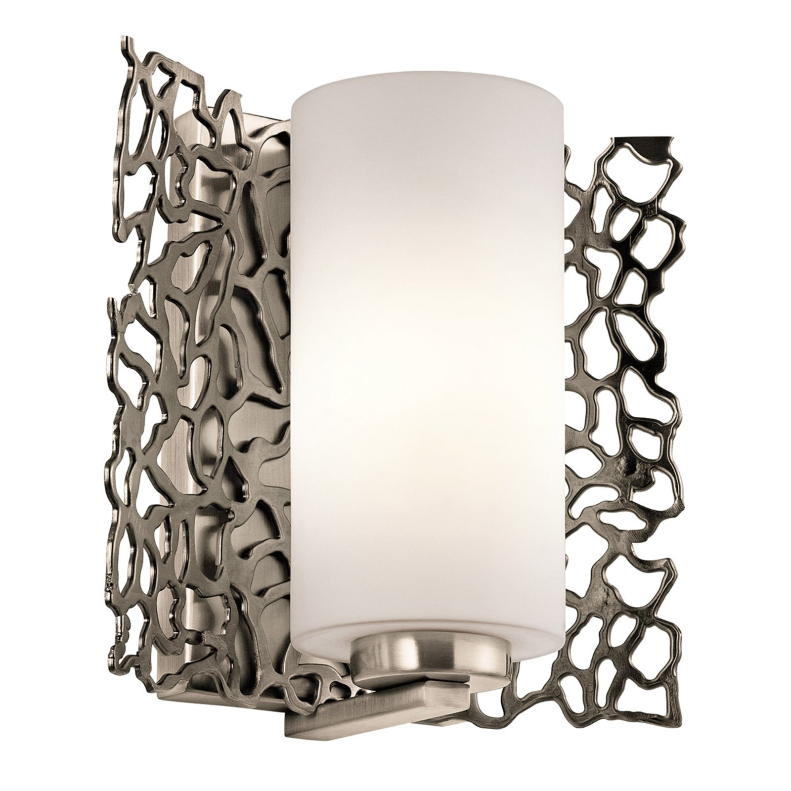 Extravagantly-designed wall light Silver Coral