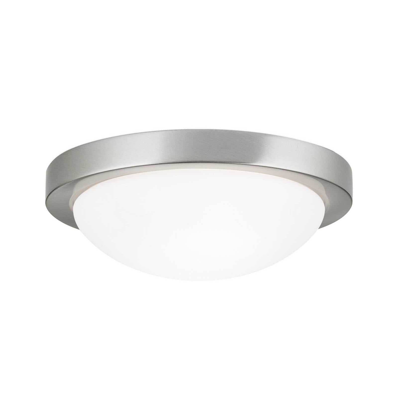 ORION Dezente Deckenleuchte MINEA 32 cm nickel