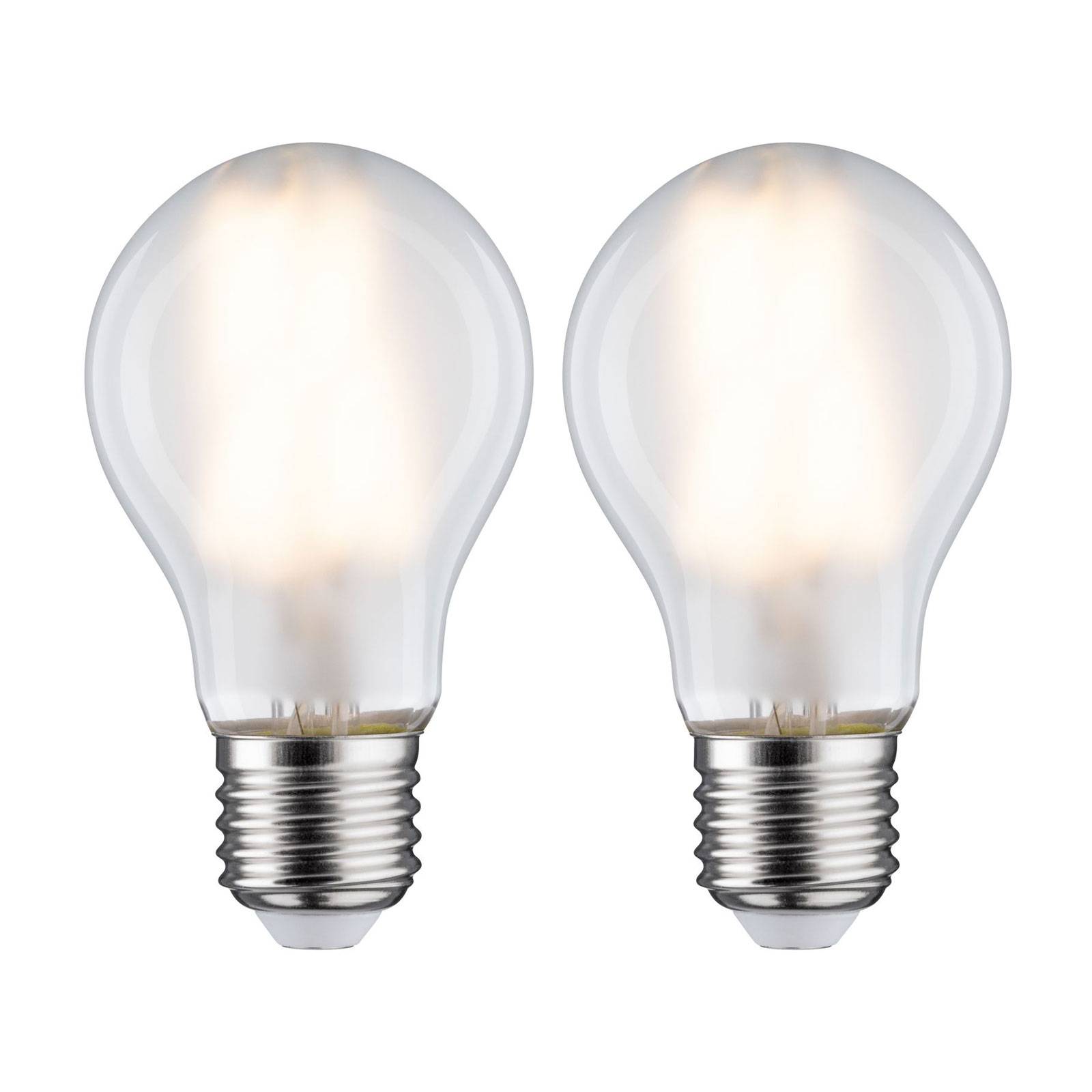 Ampoule LED E27 7 W 2 700 K mate lot de 2