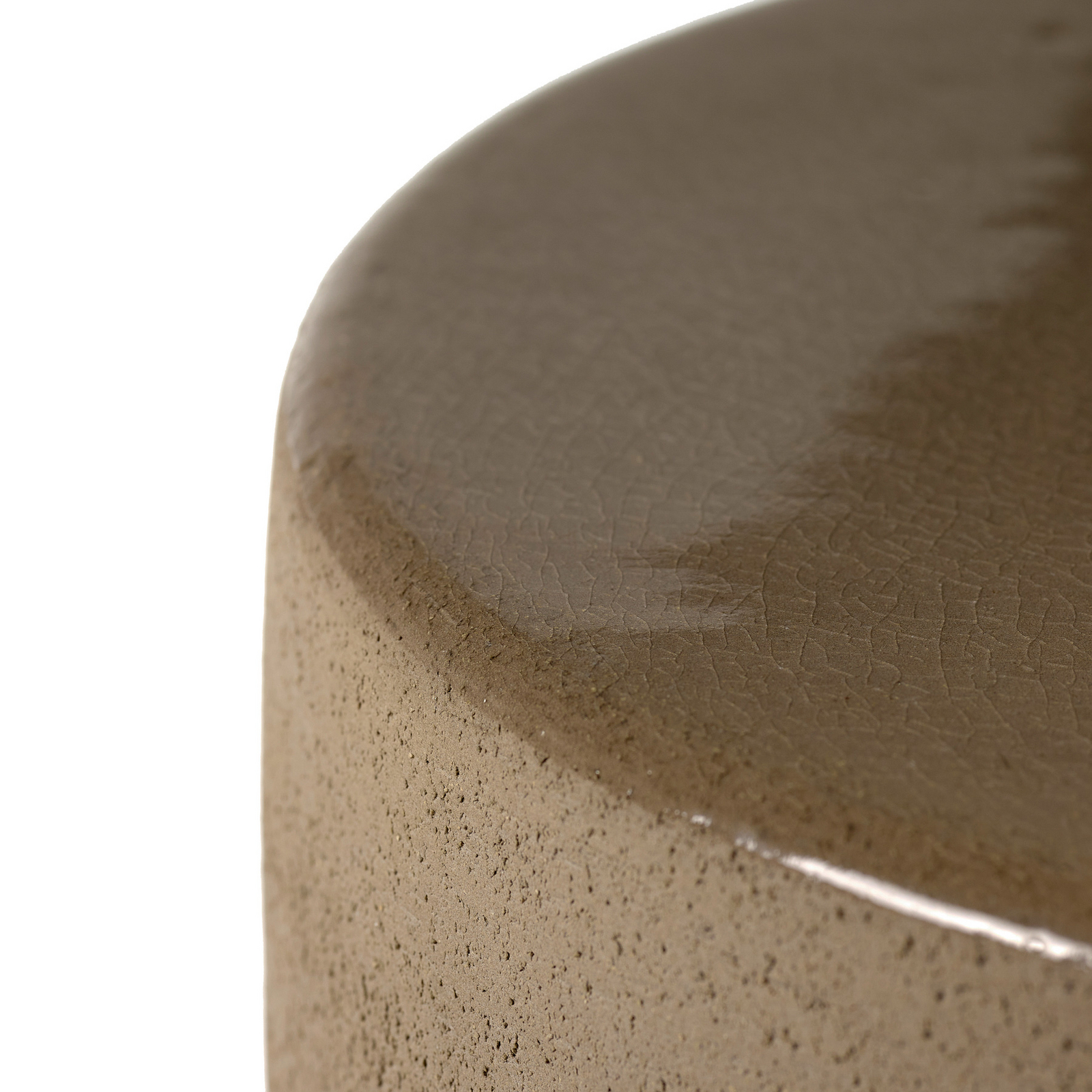 04 BEIGE PAWN sidebord, beige, keramik, højde 46 cm – Serax