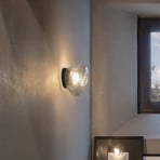 Karman Agua LED-Wandleuchte, IP44, Glas