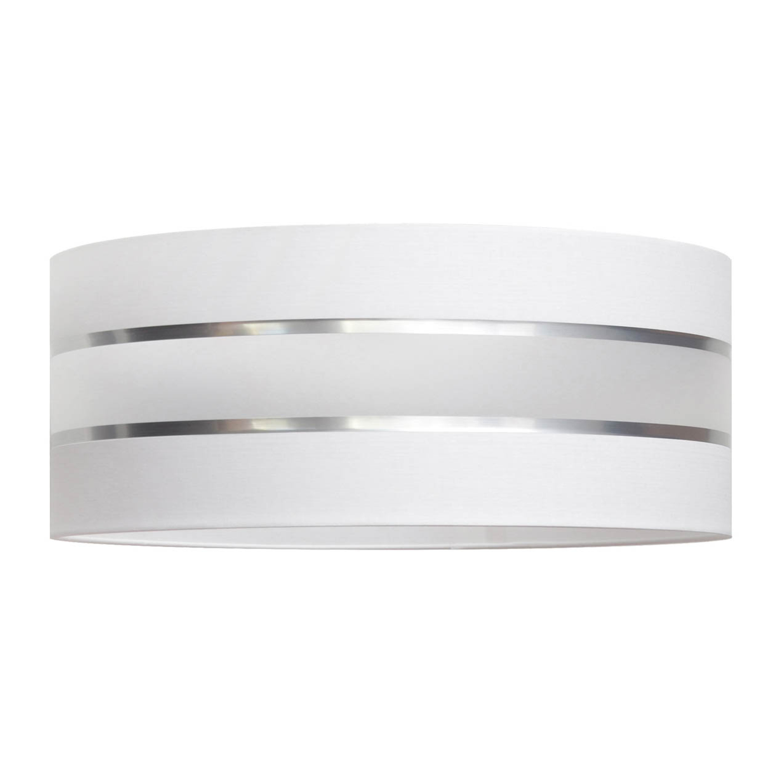 Helen lampshade E27 Ø 40/height 15 cm white/silver