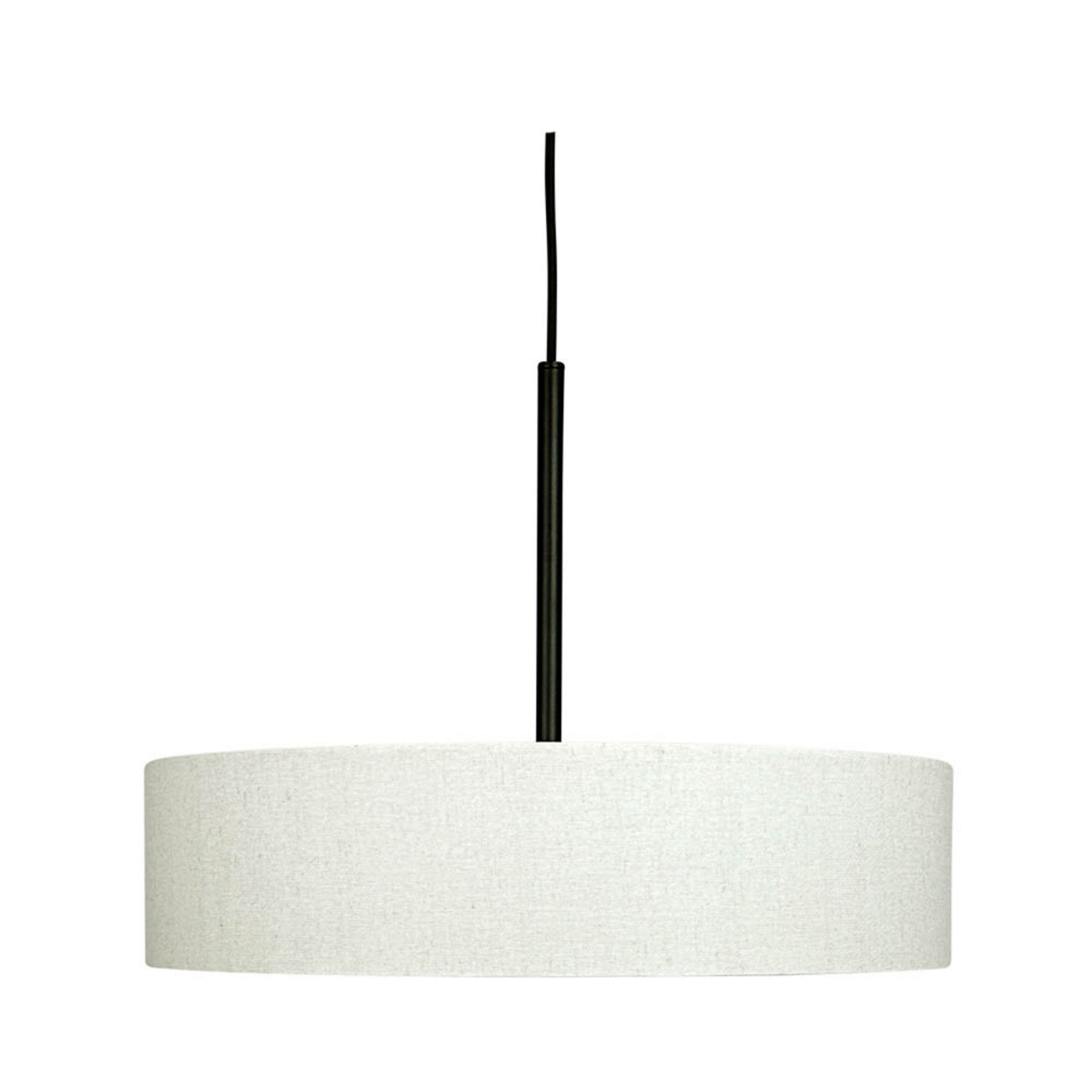 Calix Taklampa Ø45x12 Natur/Svart - DybergLarsen