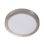 Milea Round Stropní Lampa Satin Nickel - Lindby