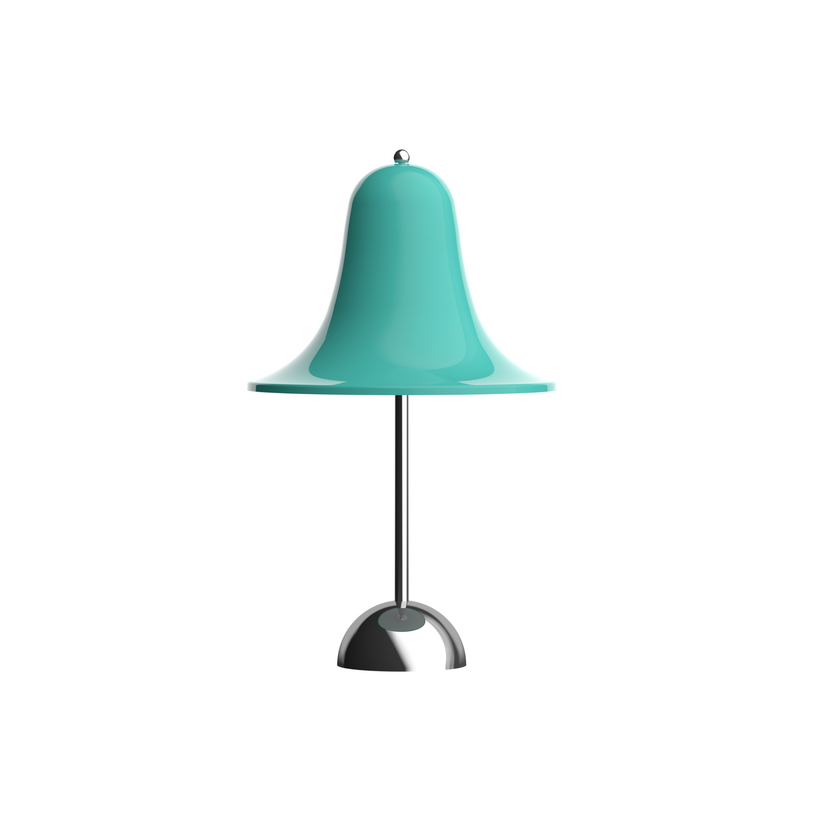 Candeeiro de mesa recarregável Pantop azul-esverdeado claro - VERPAN