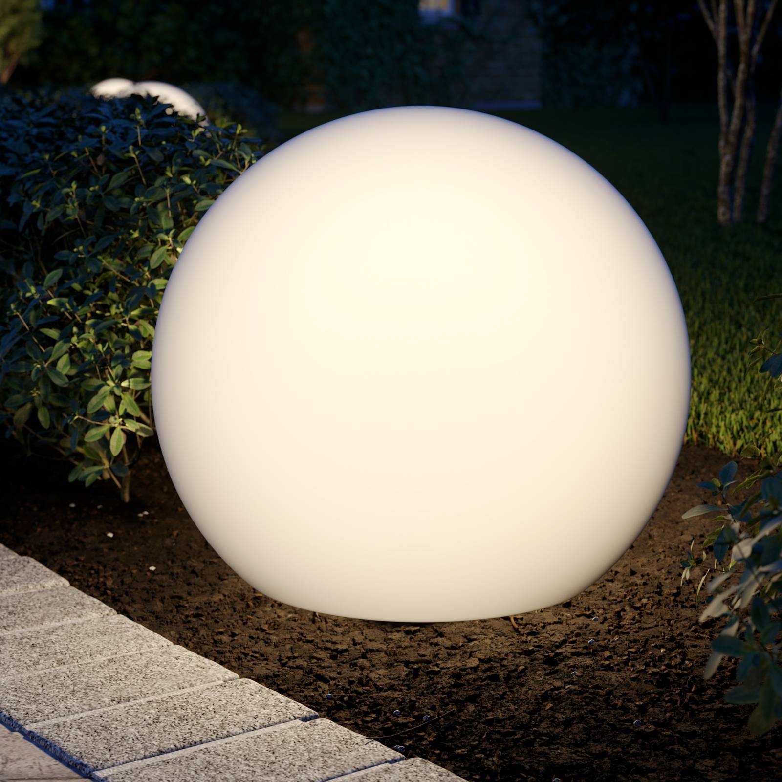 Euluna Lampe sphérique Cumulus L pour le jardin Ø 60cm