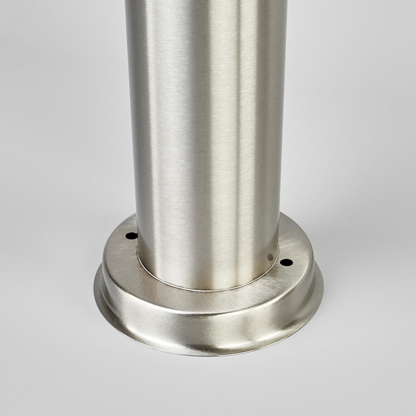 Cylinderformad gatlykta Kristof, rostfritt stål