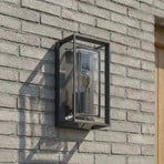 Arcchio Außenwandleuchte Ismera, anthrazit, IP65, Sensor