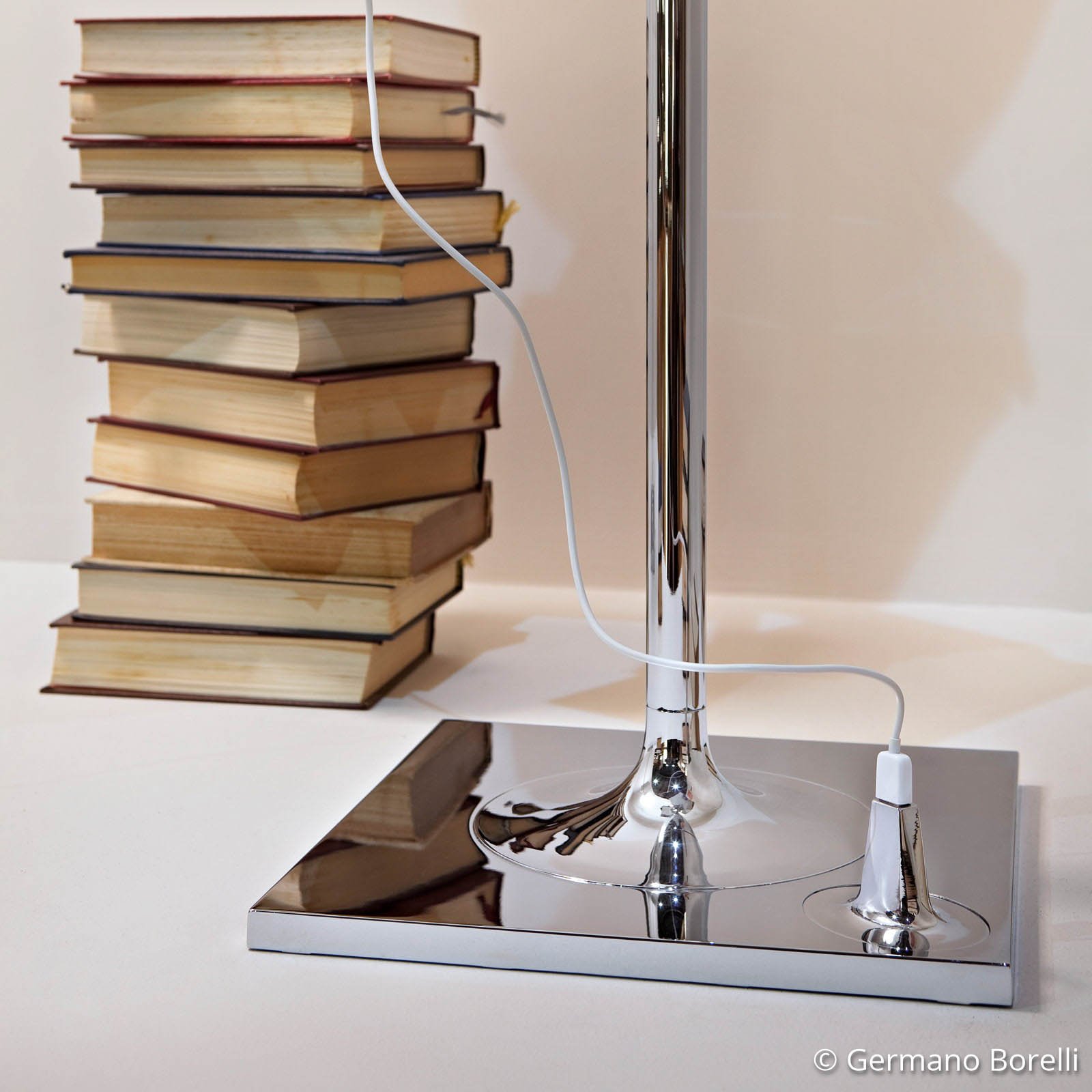 Bibliotheque National Lampadaire Aluminium Bronze - Flos
