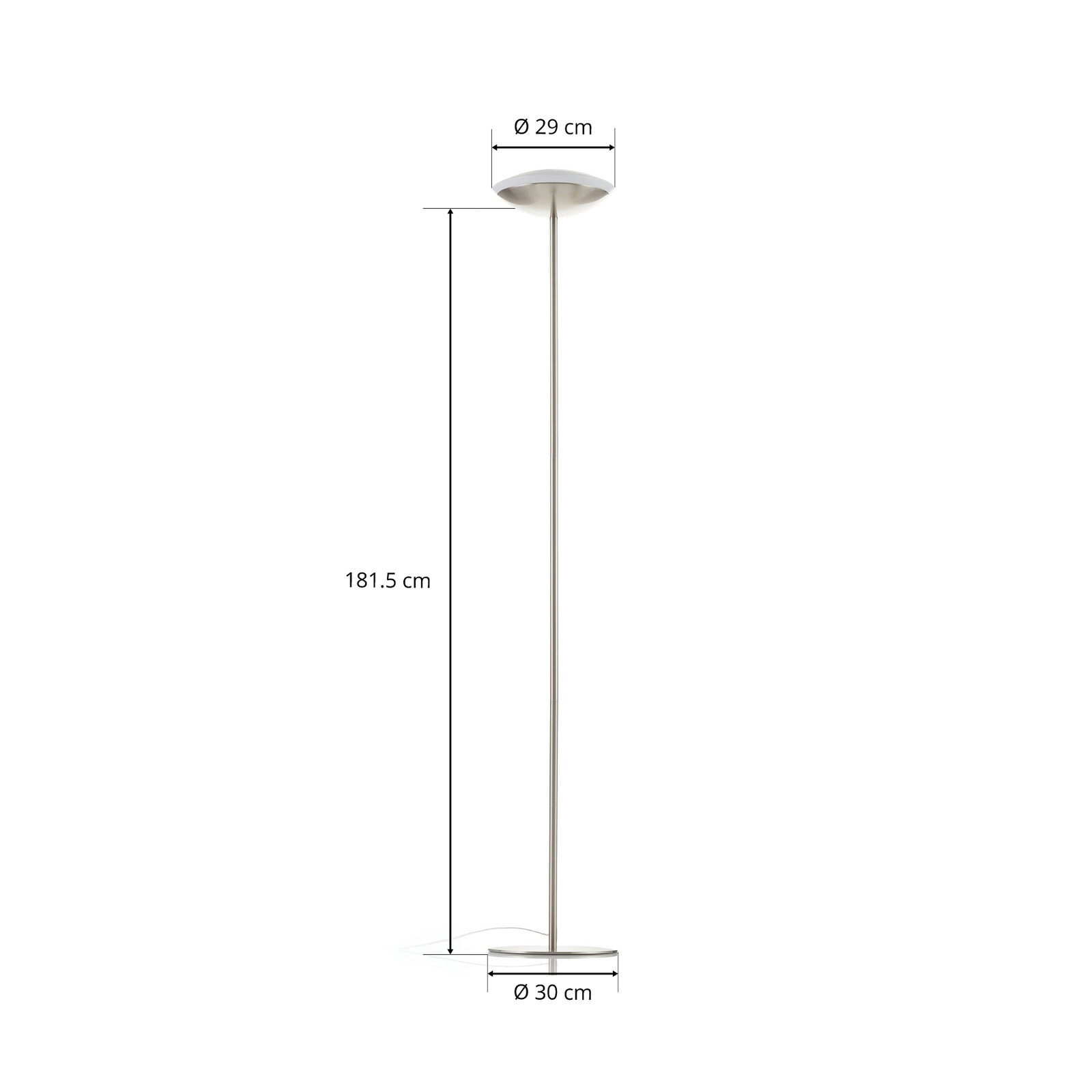 EGLO connect Frattina-C LED uplighter floor lamp