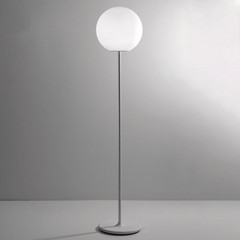 Fabbian Lumi Sfera klaasist põrandalamp, Ø 40 cm