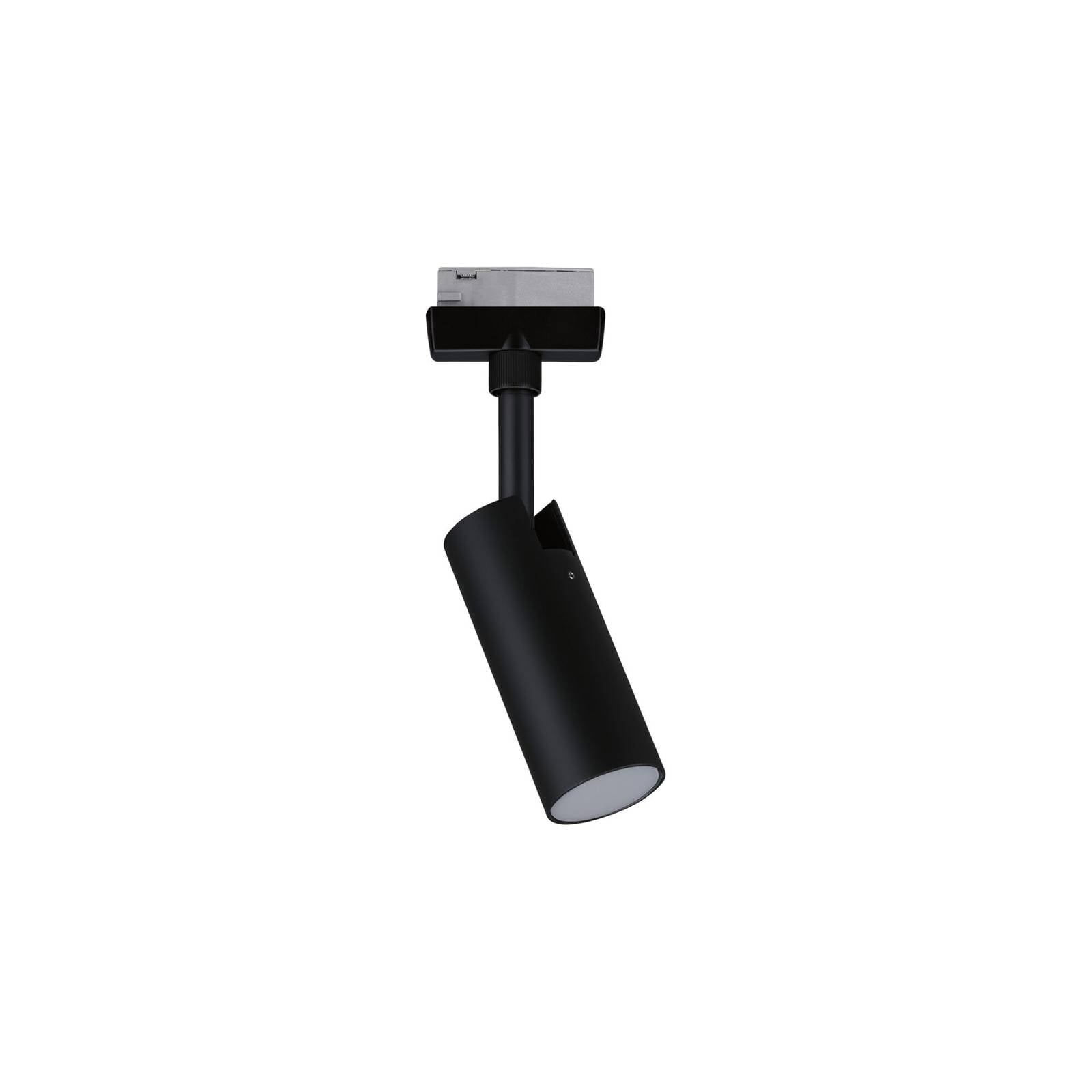 95592 URail led Schienenspot Tubo Einzelspot 150lm 4W 3000K dimmbar 230V Schwarz matt
