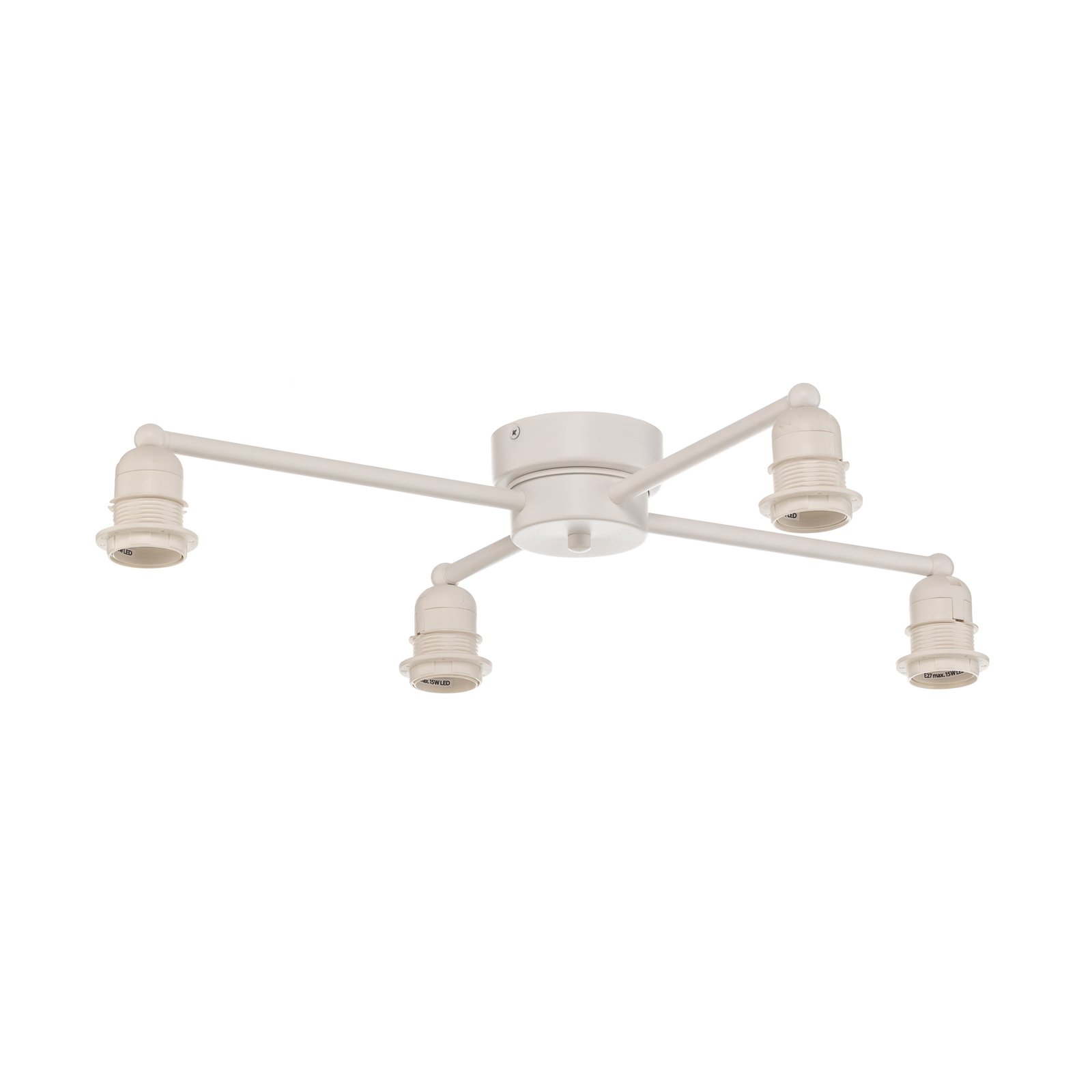 Lodge 4 Deckenleuchte Beige - Euluna