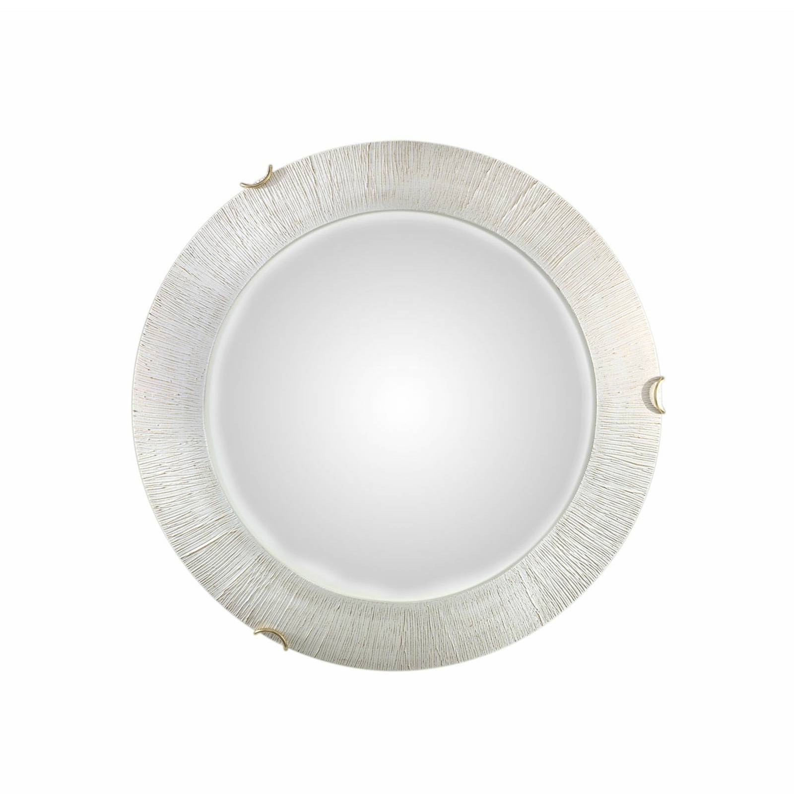 KOLARZ Deckenlampe Moon, Ø 40 cm, weiß/24 Karat vergoldet günstig online kaufen