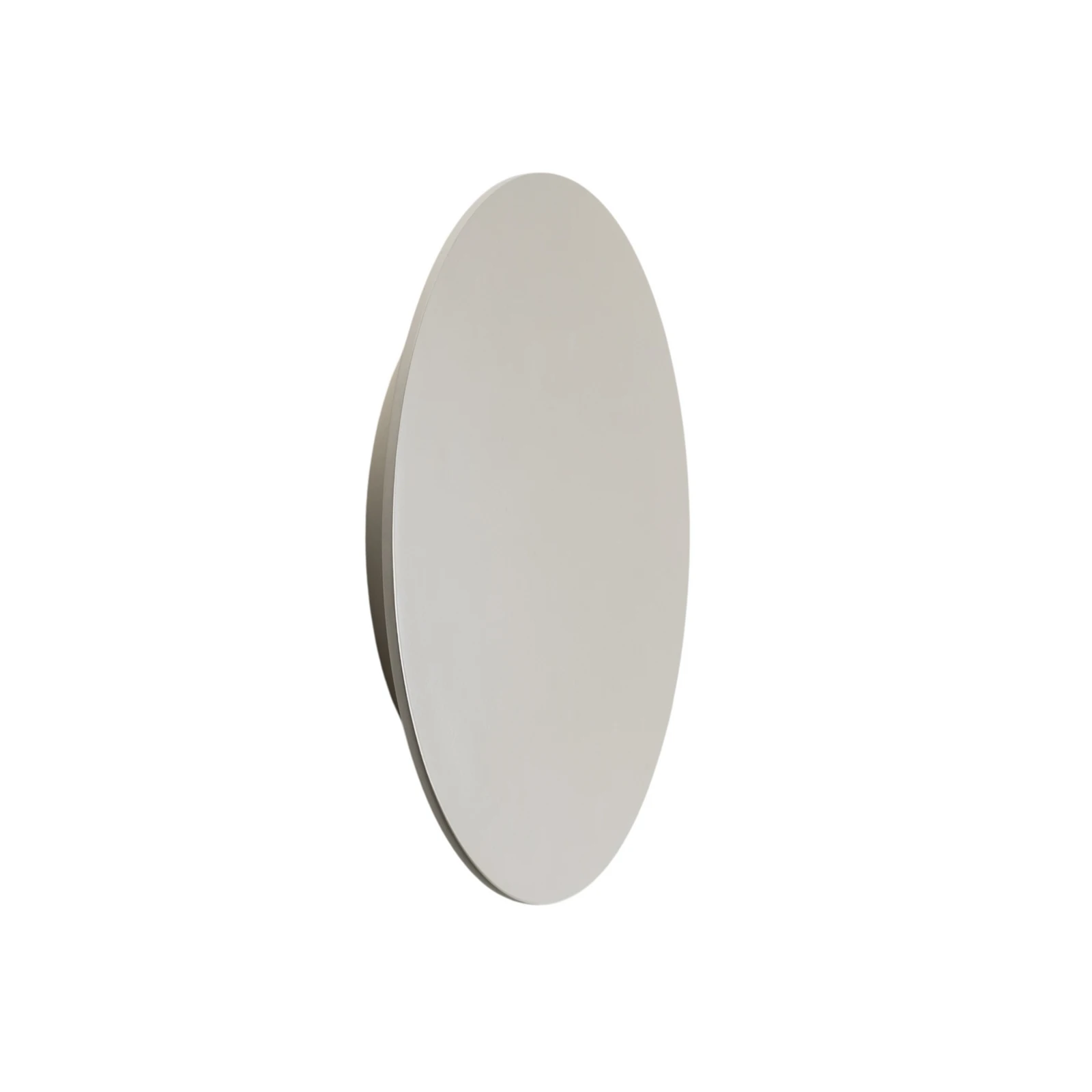LED стенна лампа Orios Plus, пясъчен цвят, метал, Ø 30 cm