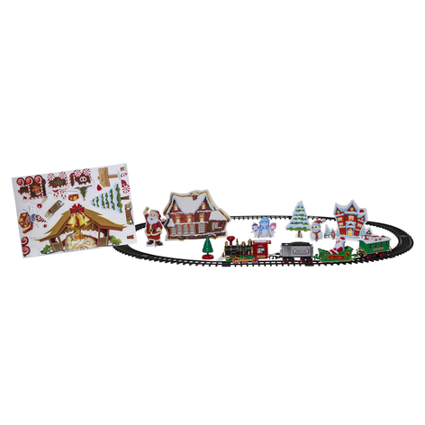 Dekoracja świąteczna X-Mas Train z diodami LED