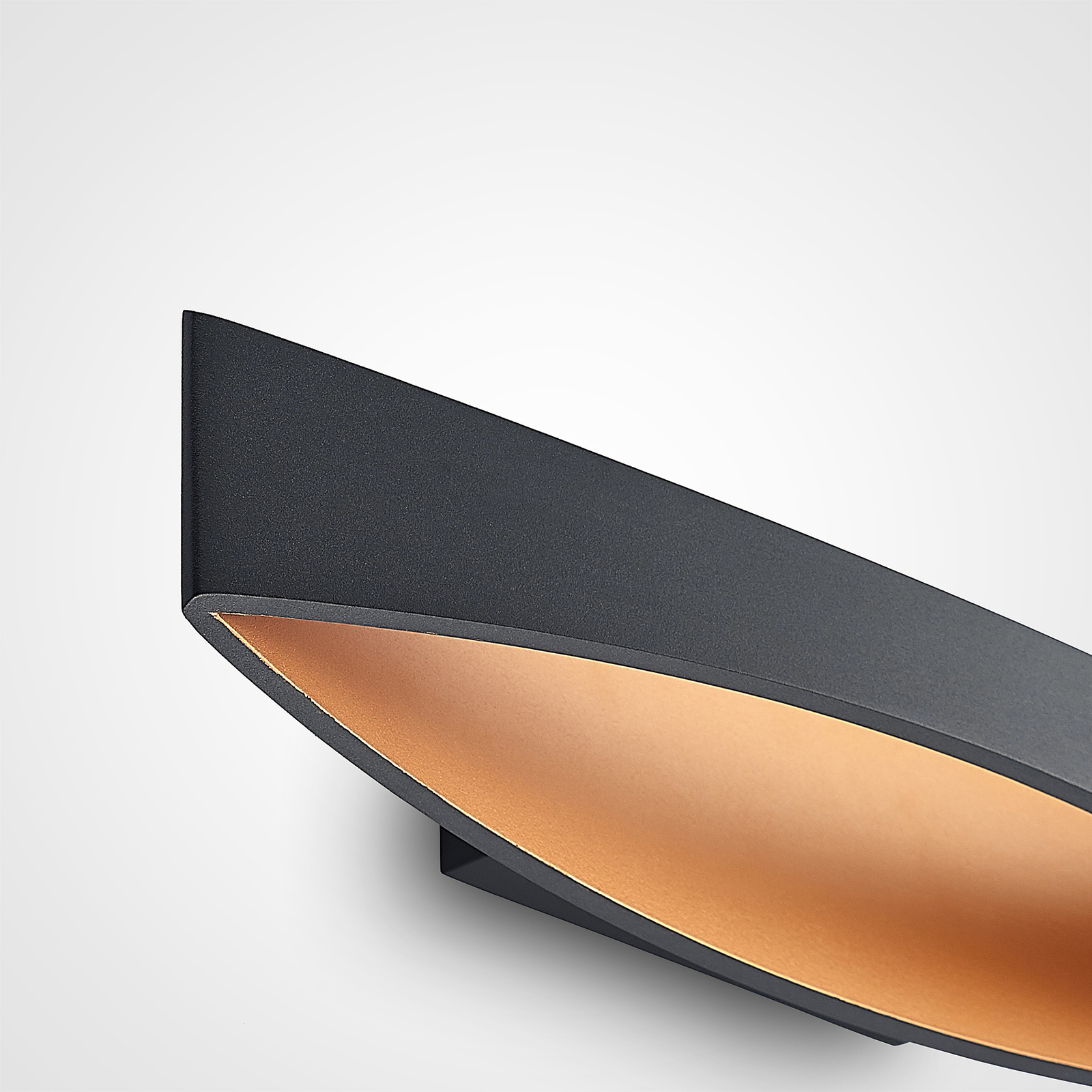 Jelle Candeeiro de Parede M Black/Gold - Arcchio