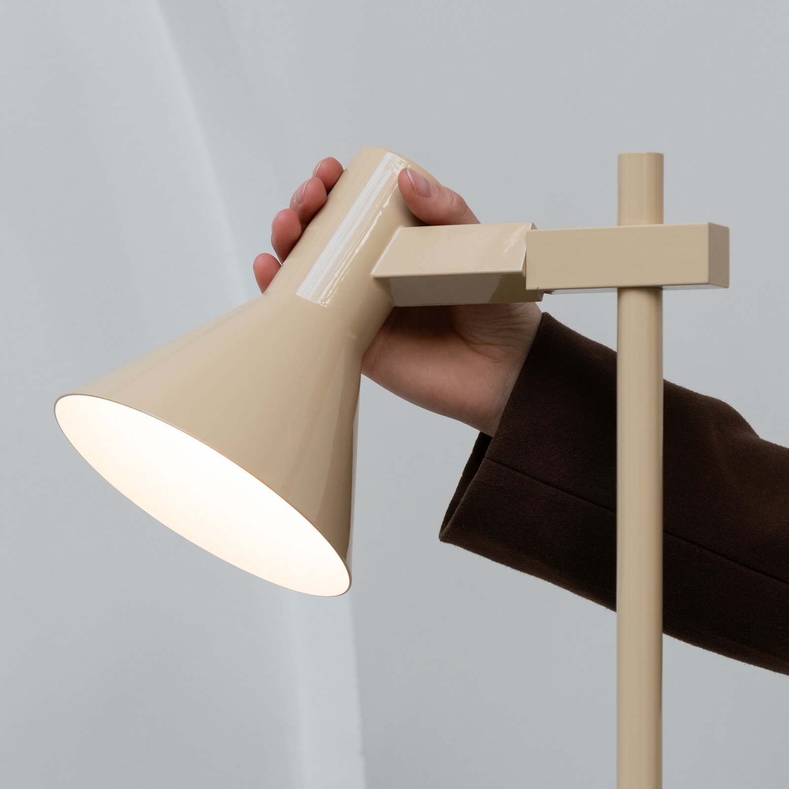 IT'S ABOUT ROMI Stehlampe Stavanger, beige, Höhe 146 cm
