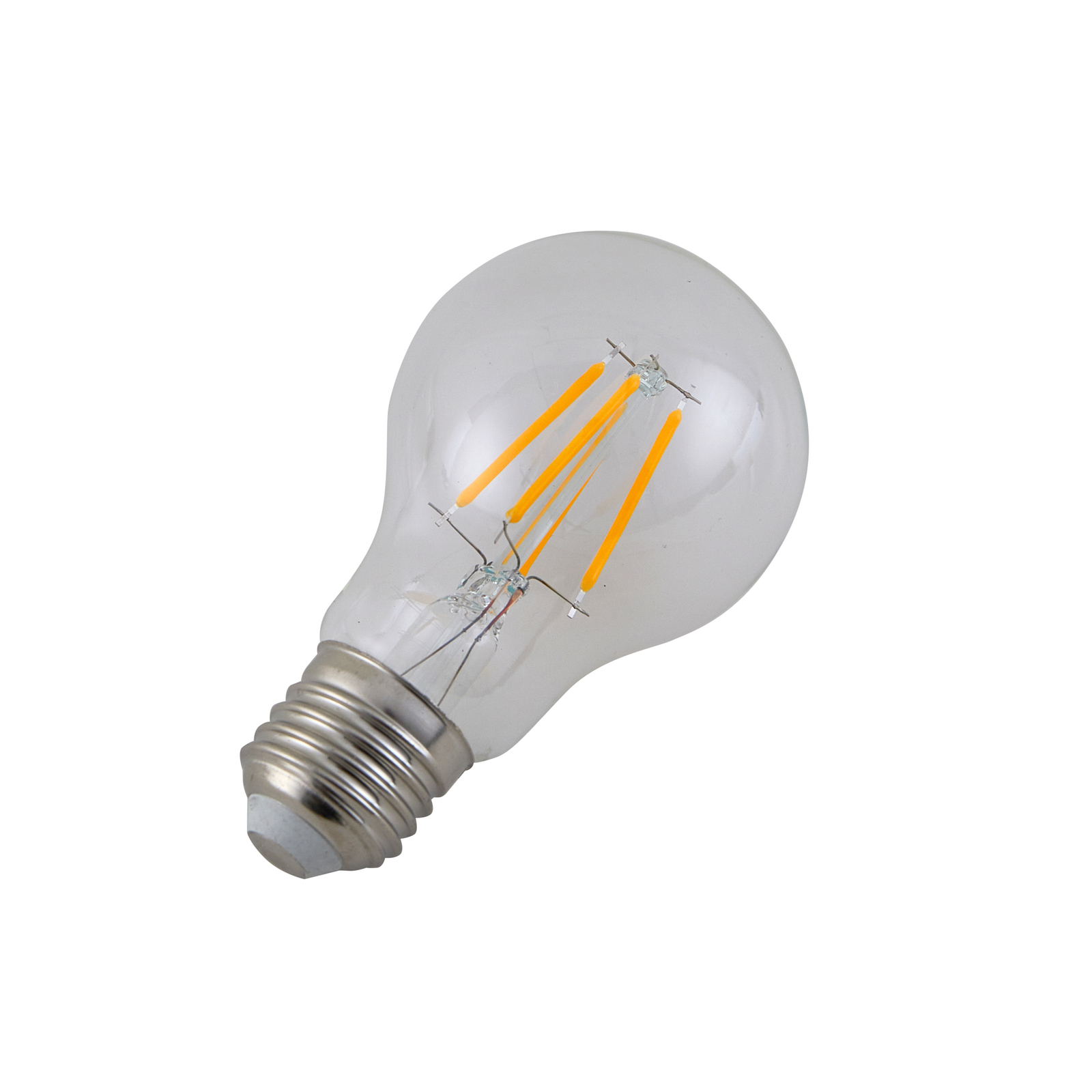 LED filament lamp, helder, E27, 7,2 W, 4000K, 1521 lm