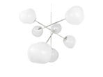 Melt Lampadario Large Opal/Silver - Tom Dixon