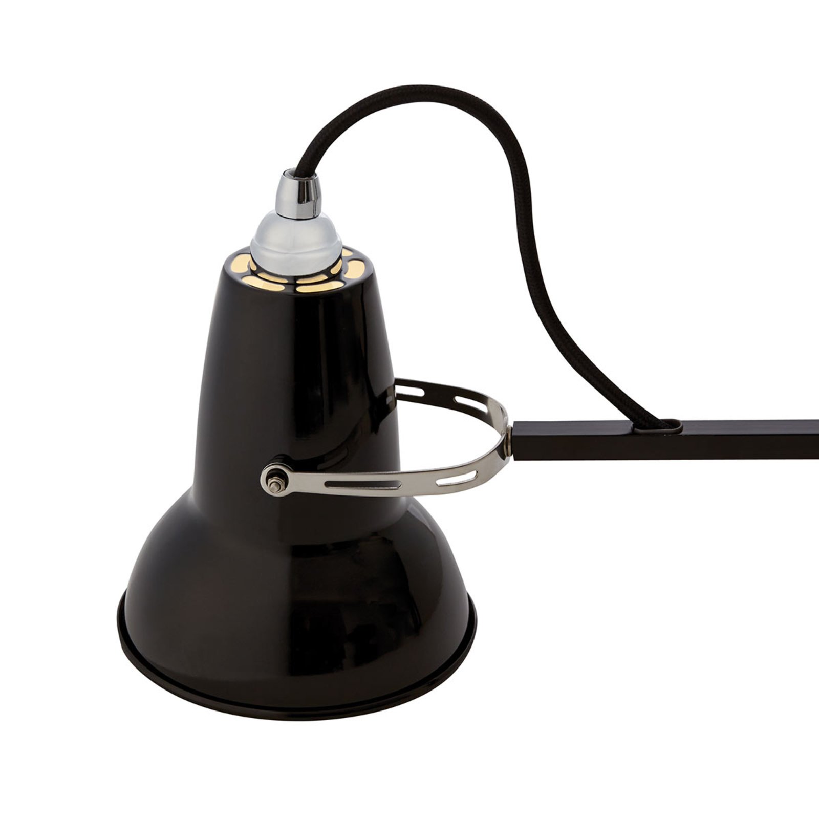 Original 1227 Mini Wandleuchte mit Beschlag Jet Black - Anglepoise