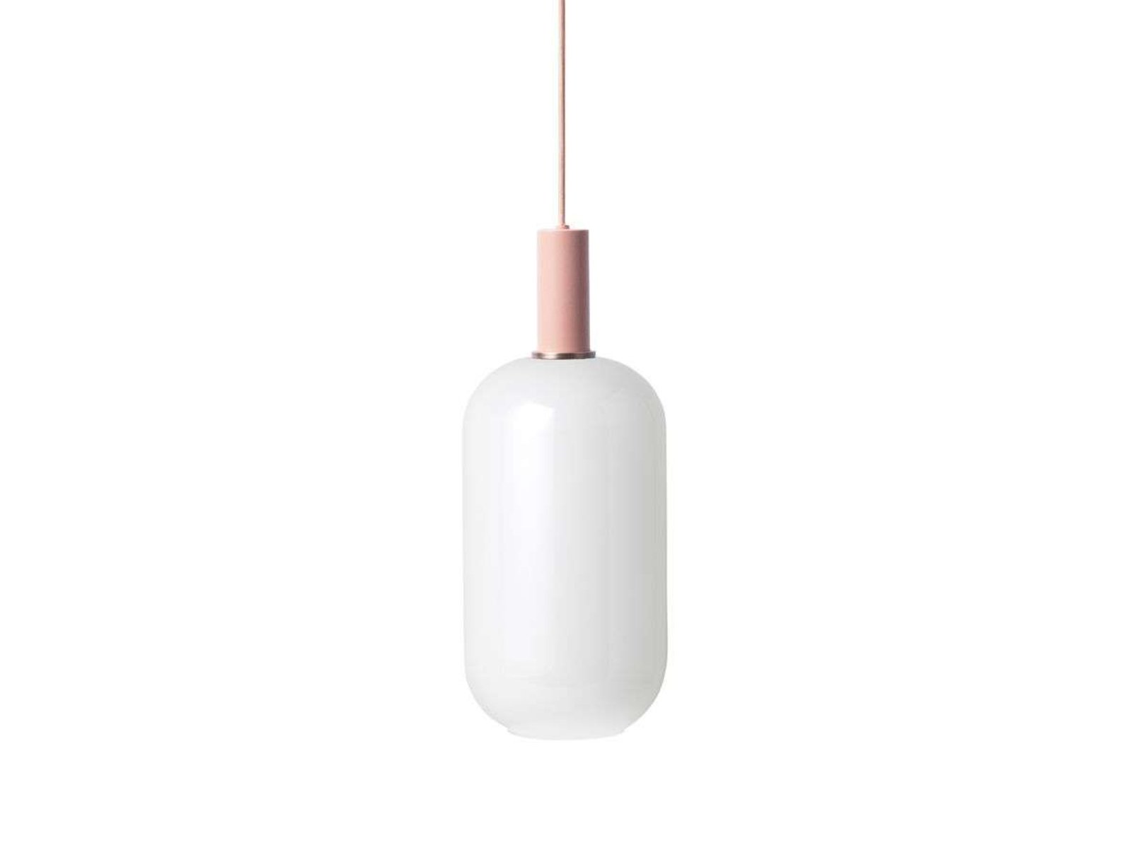 Collect Lustră Pendul Opal Tall Low Rose - Ferm Living