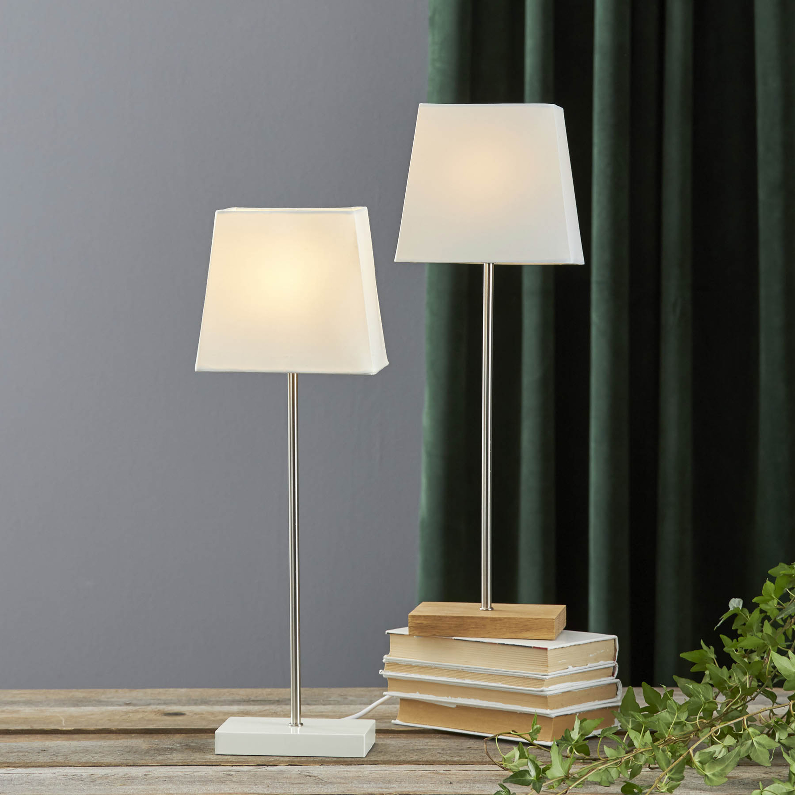 Combi Pack - star and lampshade - white base