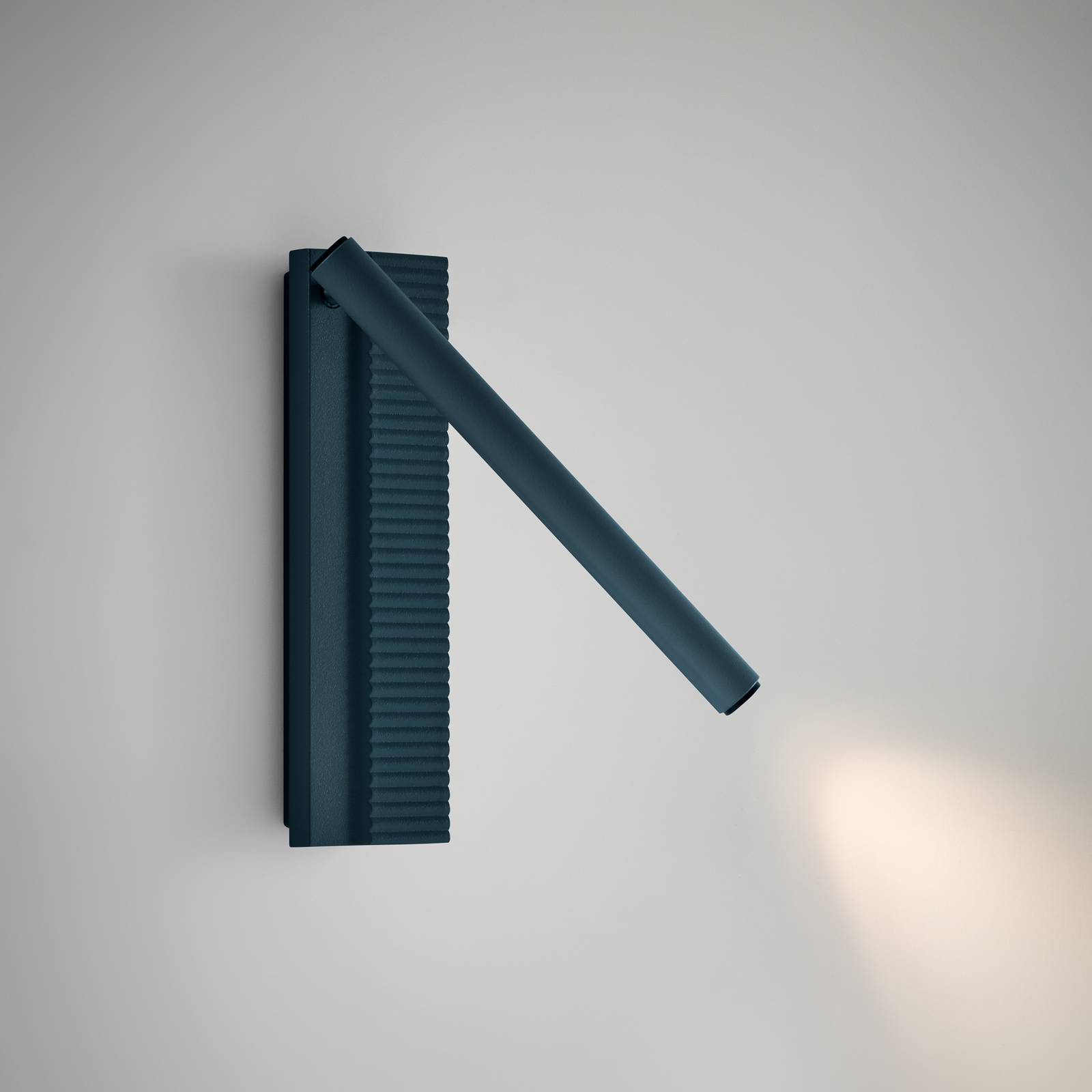 Applique murale LED Bover Arid A/02 gris-bleu, aluminium, 2 700 K