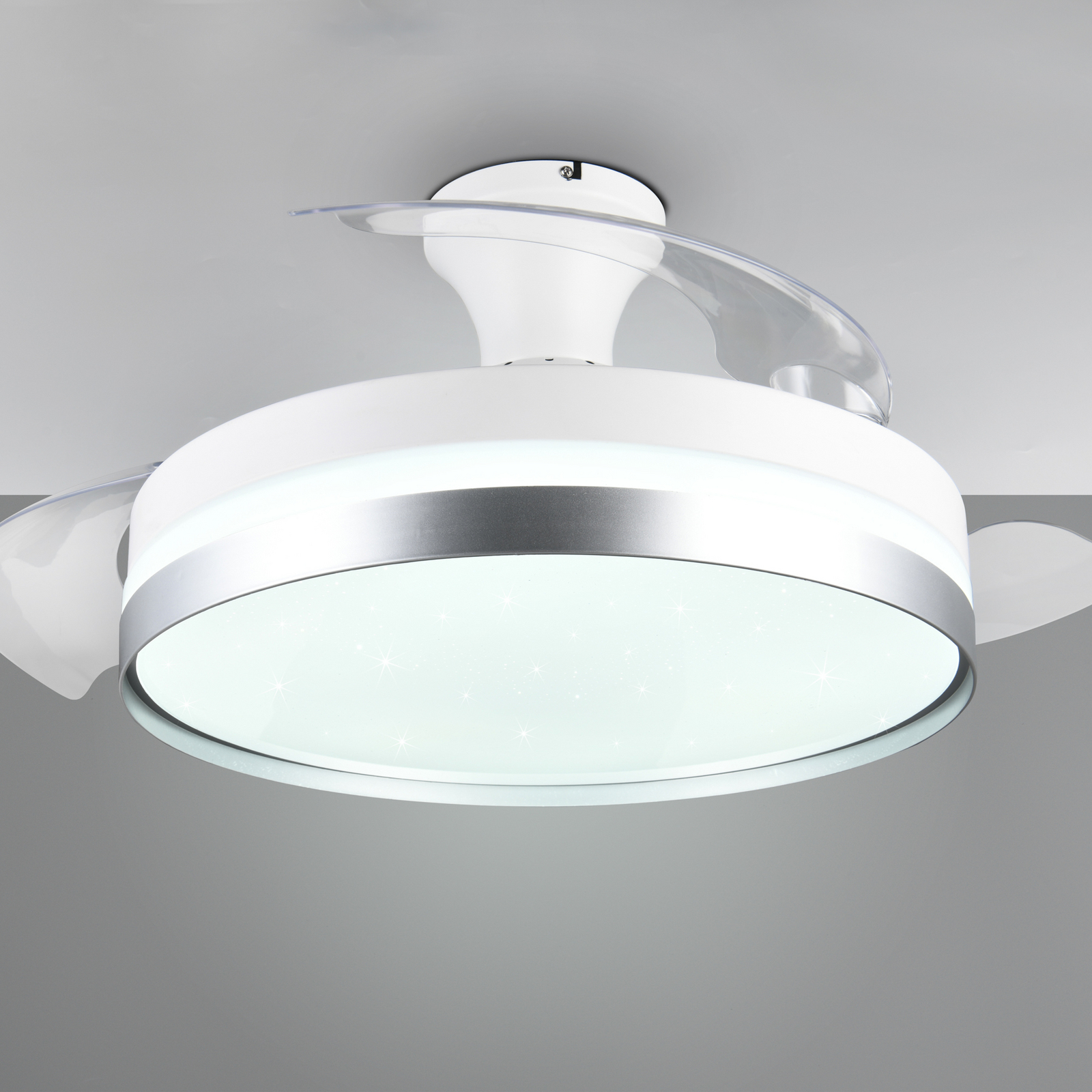 Ventilator LED Lindberg DC silențios Ø 100 cm CCT Telecomandă
