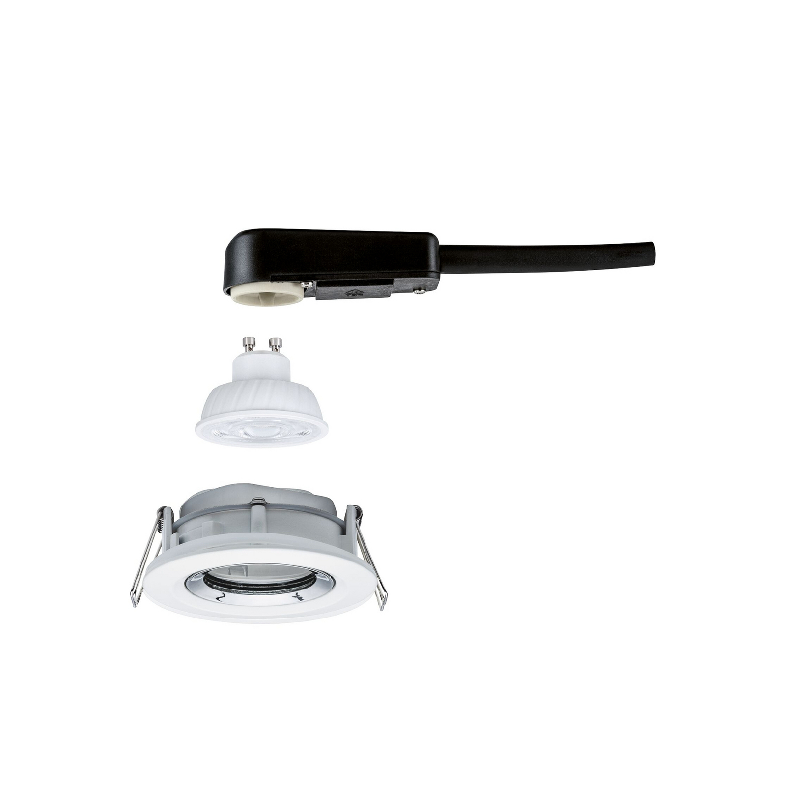 Paulmann Einbaulampe NOVA, chrom, Ø 9 cm, schwenkbar 840 dim