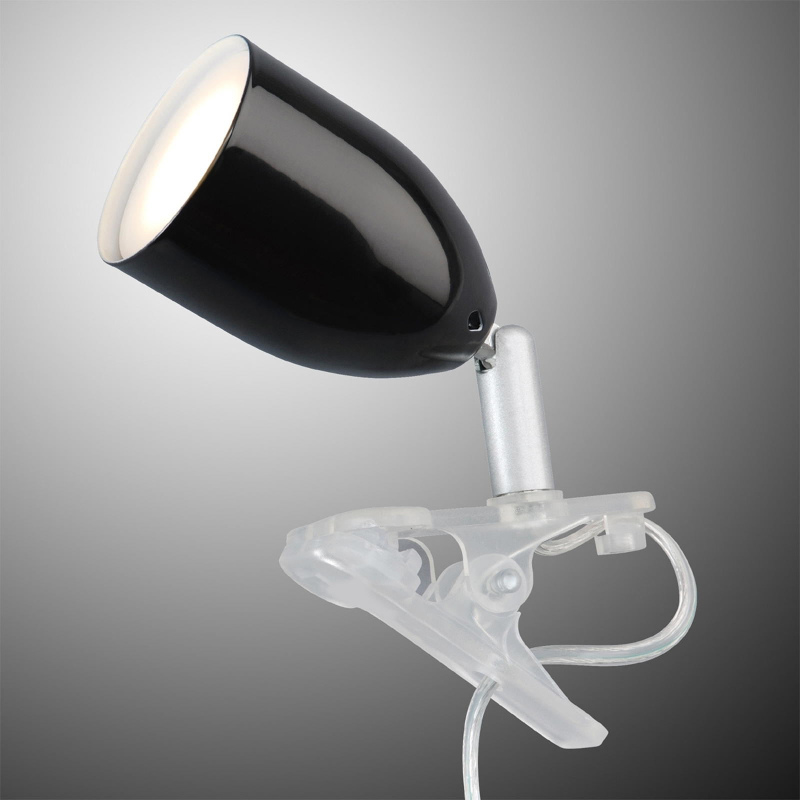 Moderne LED Klemmleuchte LEO