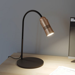 Neo! Table LED da tavolo dimming rame/nero