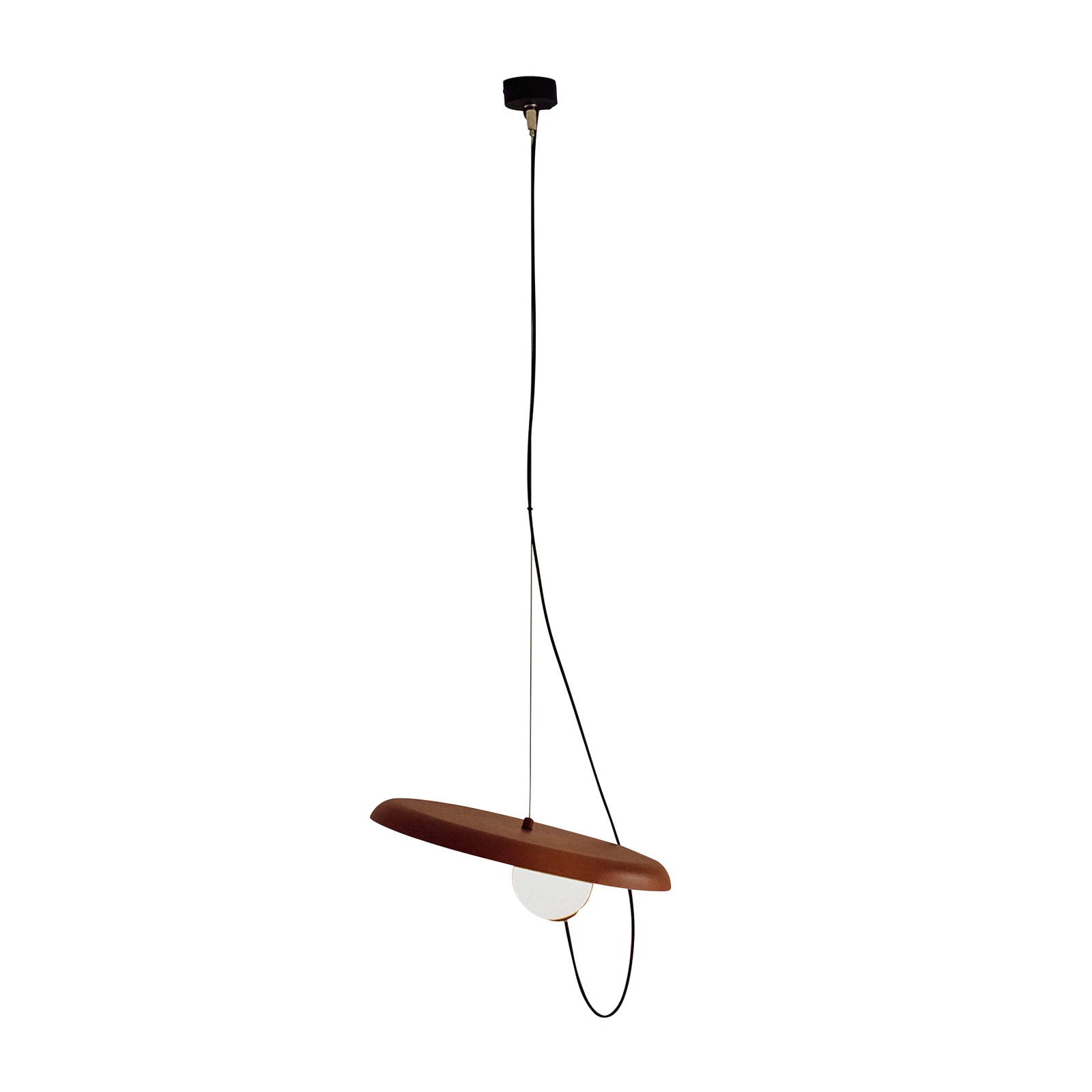 Milan Wire hanglamp Ø 38 cm koper metallic