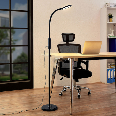 Prios Darium LED-golvlampa, dimbar med CCT