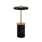 Asteria Move Portable Lampa Stołowa Mini Black Marble - UMAGE