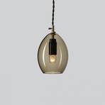 Northern Unika hanging light, smoky grey, small