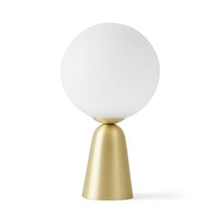 Lunar laualamp kuldse alusega, Ø 12 cm