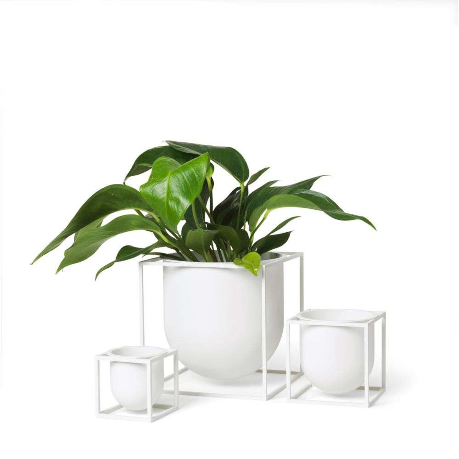 Kubus 10 Ghiveci Pentru Plante White - Audo Copenhagen