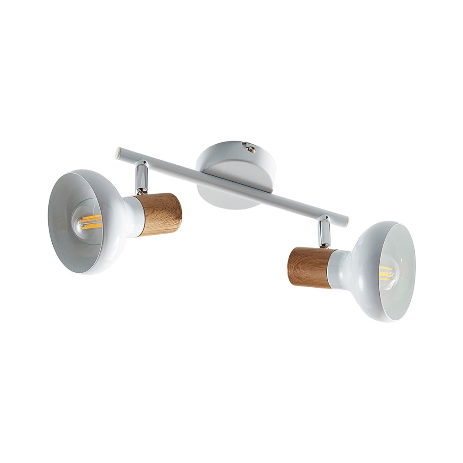 Fridolin 2 Taklampe White - Lindby