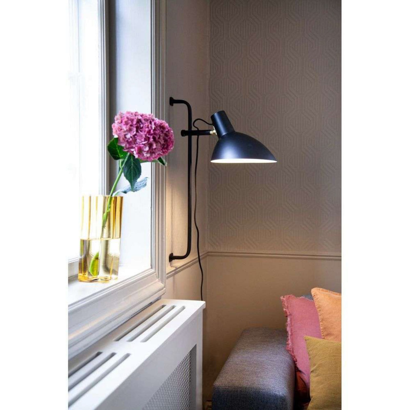 Metropole Grande Wandleuchte Brass Halo Design - Wohnzimmer - Metall