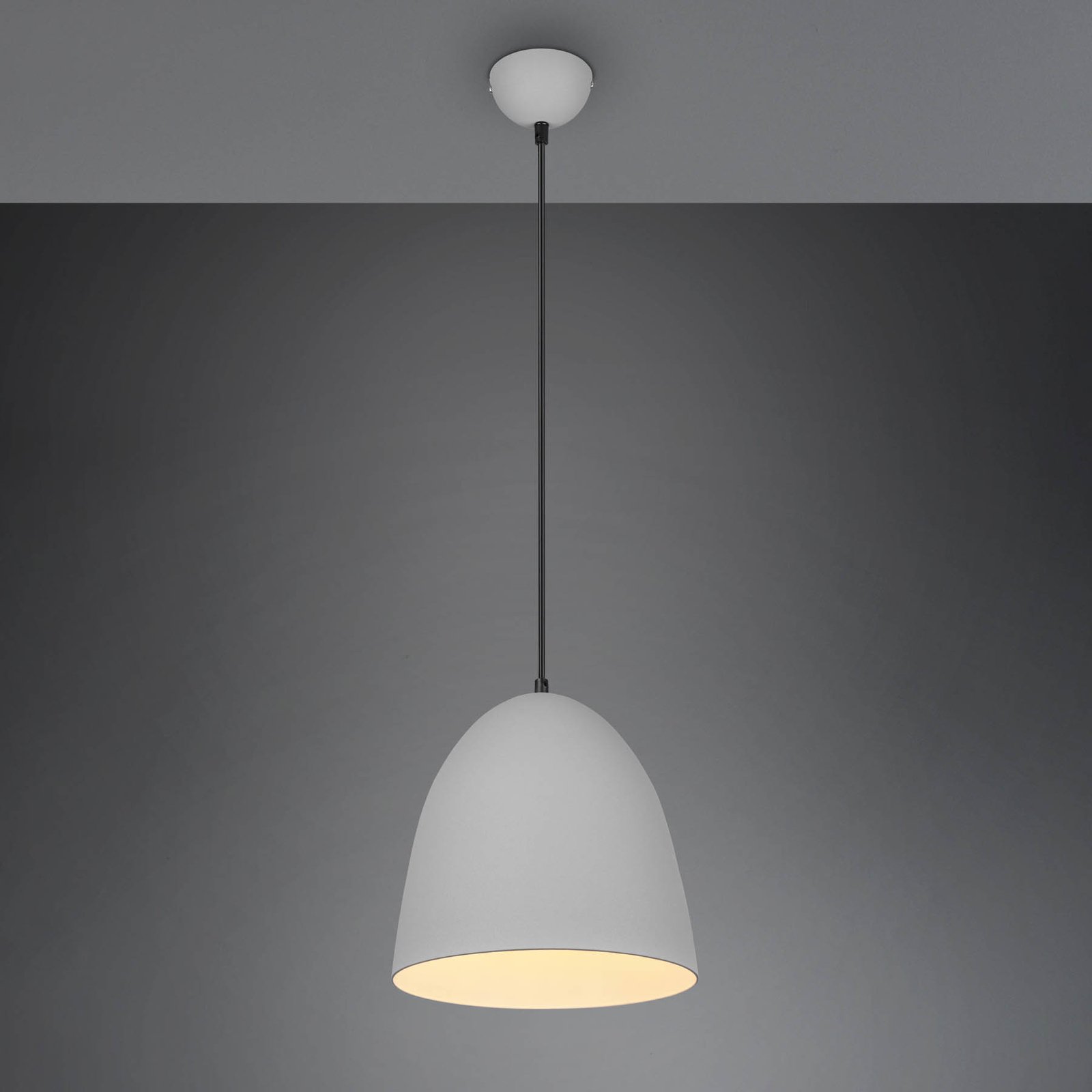 Tilda pendant light, one-bulb, made of iron