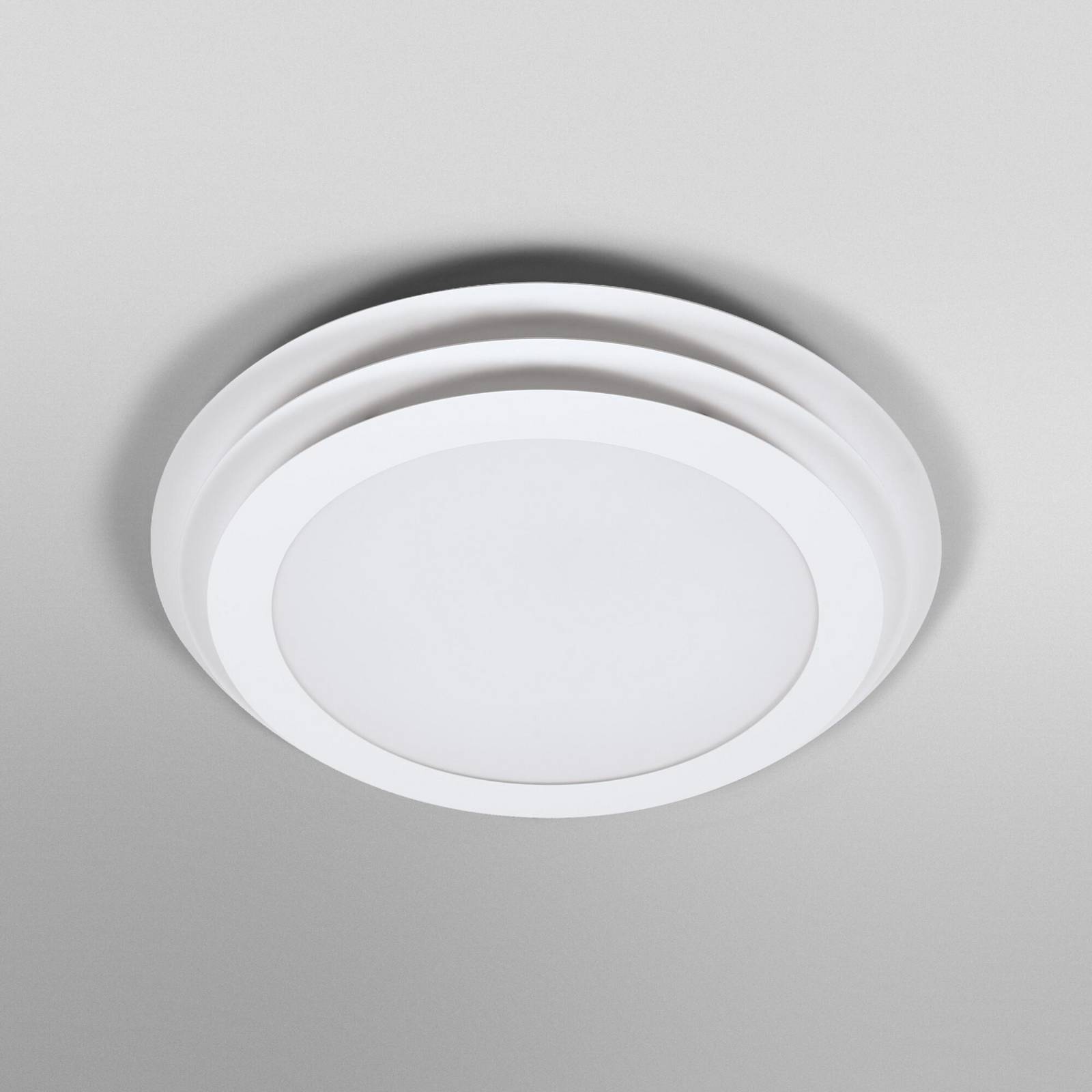 Lampa sufitowa LED OSRAM ORBIS SPIRAL LAYER, biała, Ø 50 cm