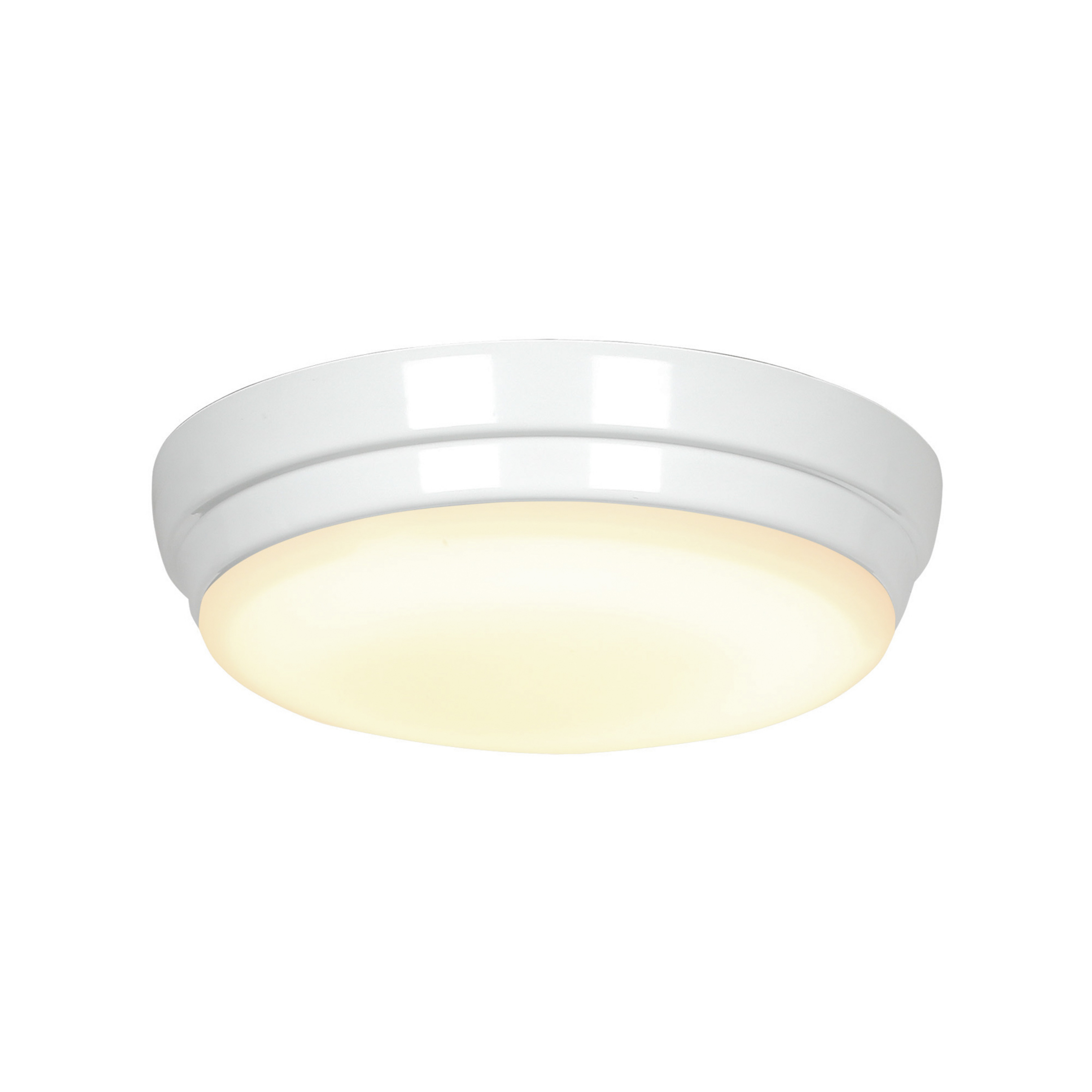 ECO PLANO II pinta-asennettava LED-valaisin tuulettimeen, valkoinen - CasaFan