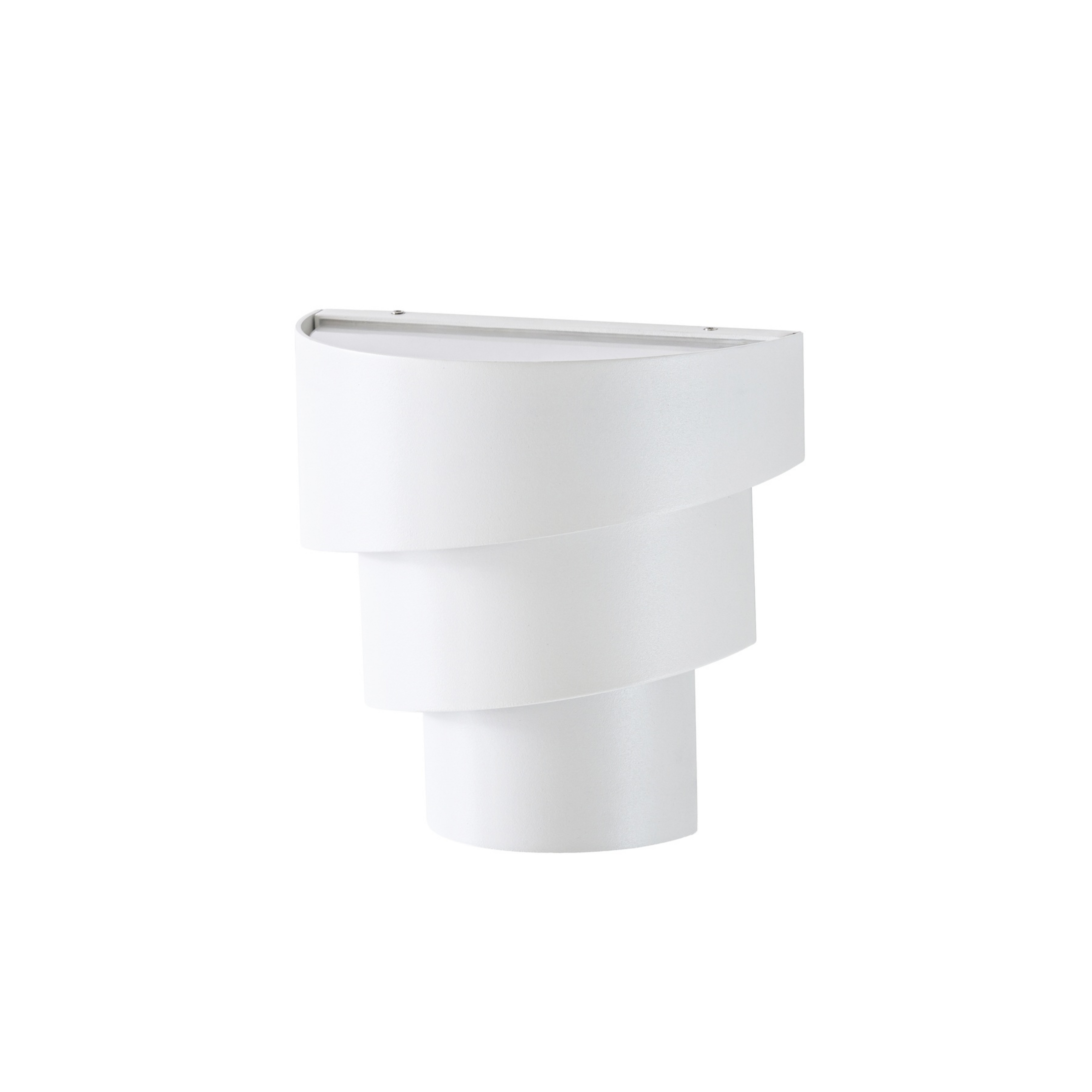 Valir LED kültéri fali lámpa, IP54, fehér, 18 cm - Lindby