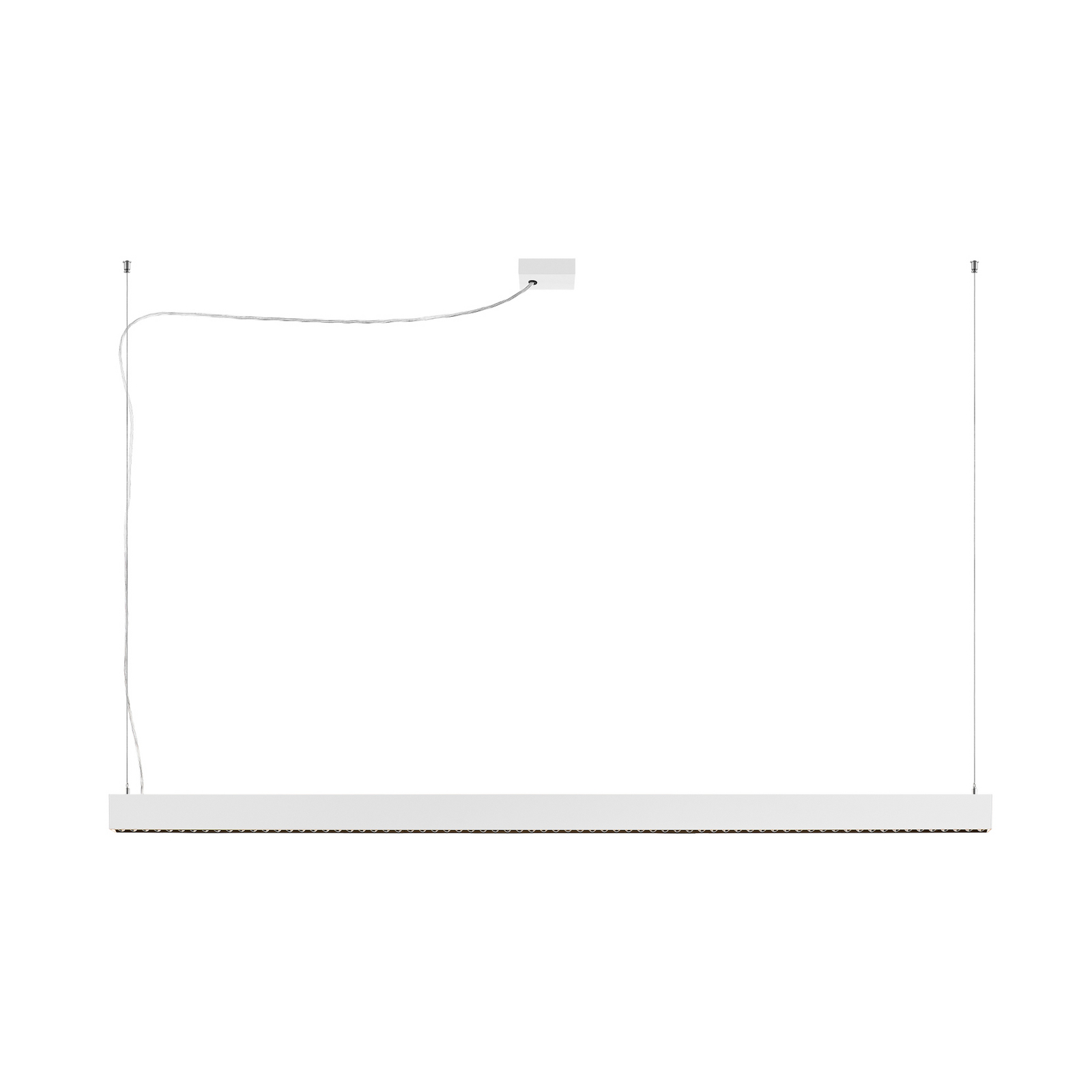 LED-riippvalgusti PERFORA PROLINE XL, valge, 159 cm, DALI üles/alla