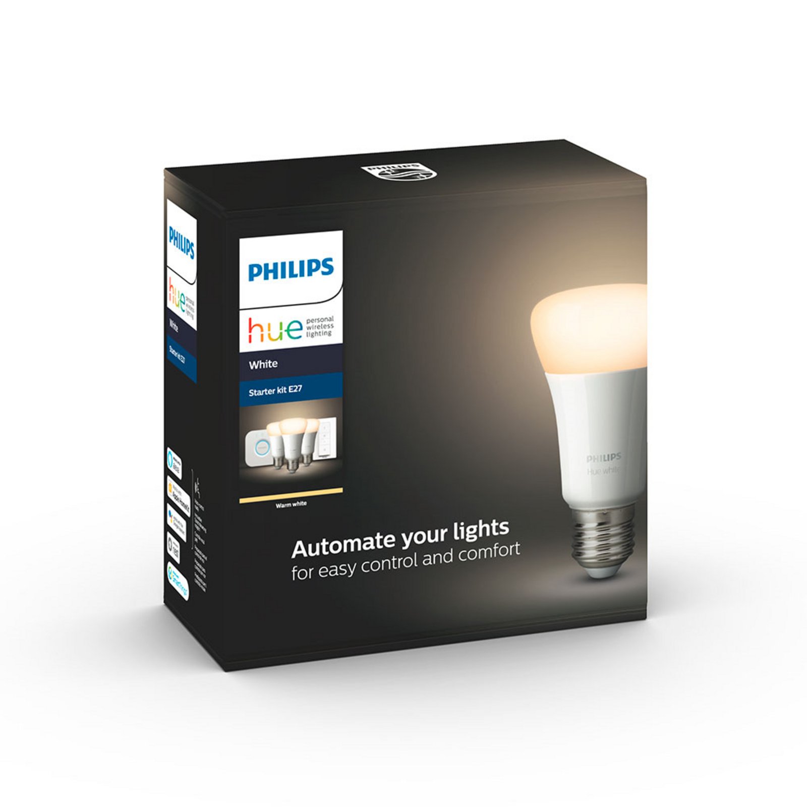 Philips Hue White Starter Kit 3 Bluetooth E27 - Philips Hue