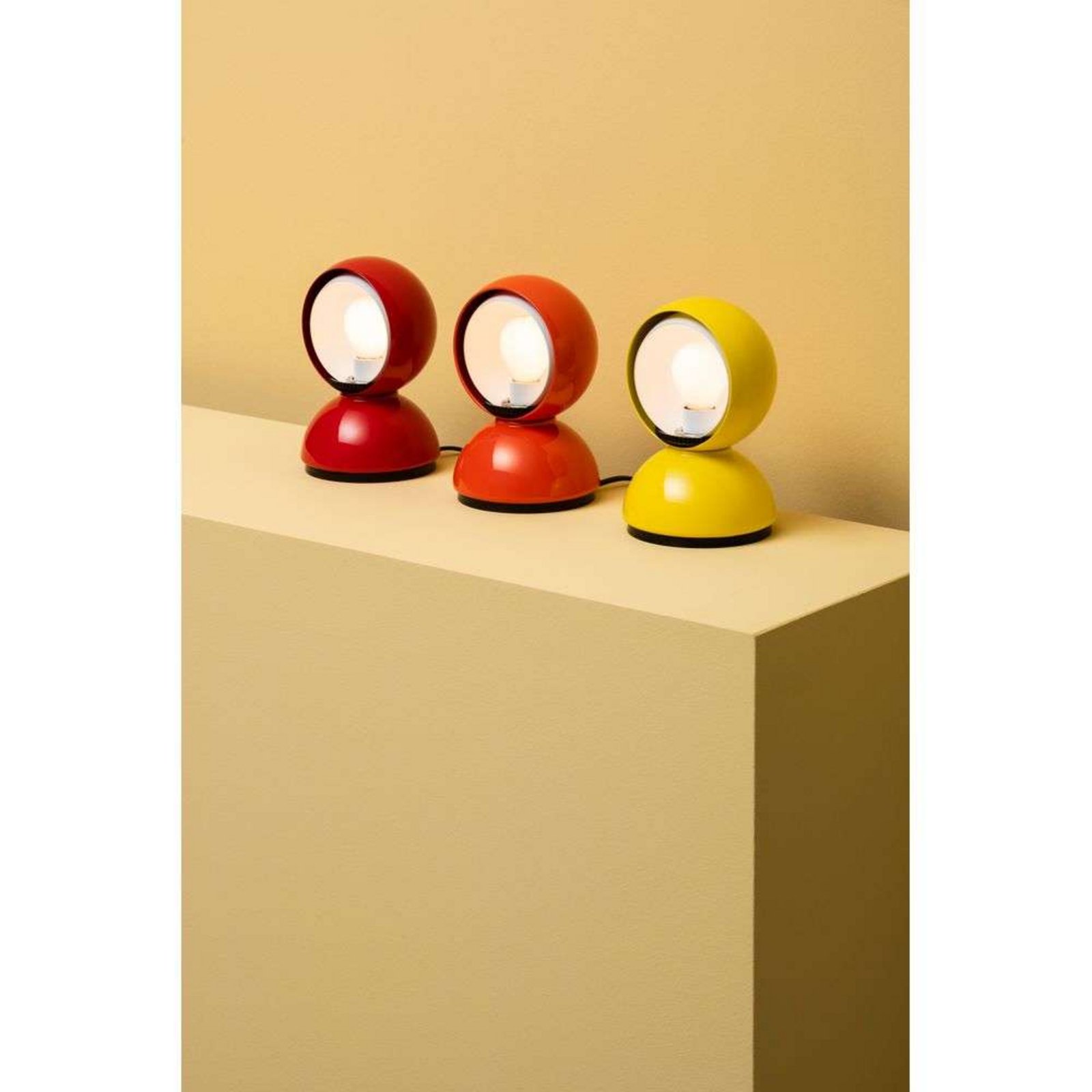 Eclisse Candeeiro de Mesa Yellow - Artemide